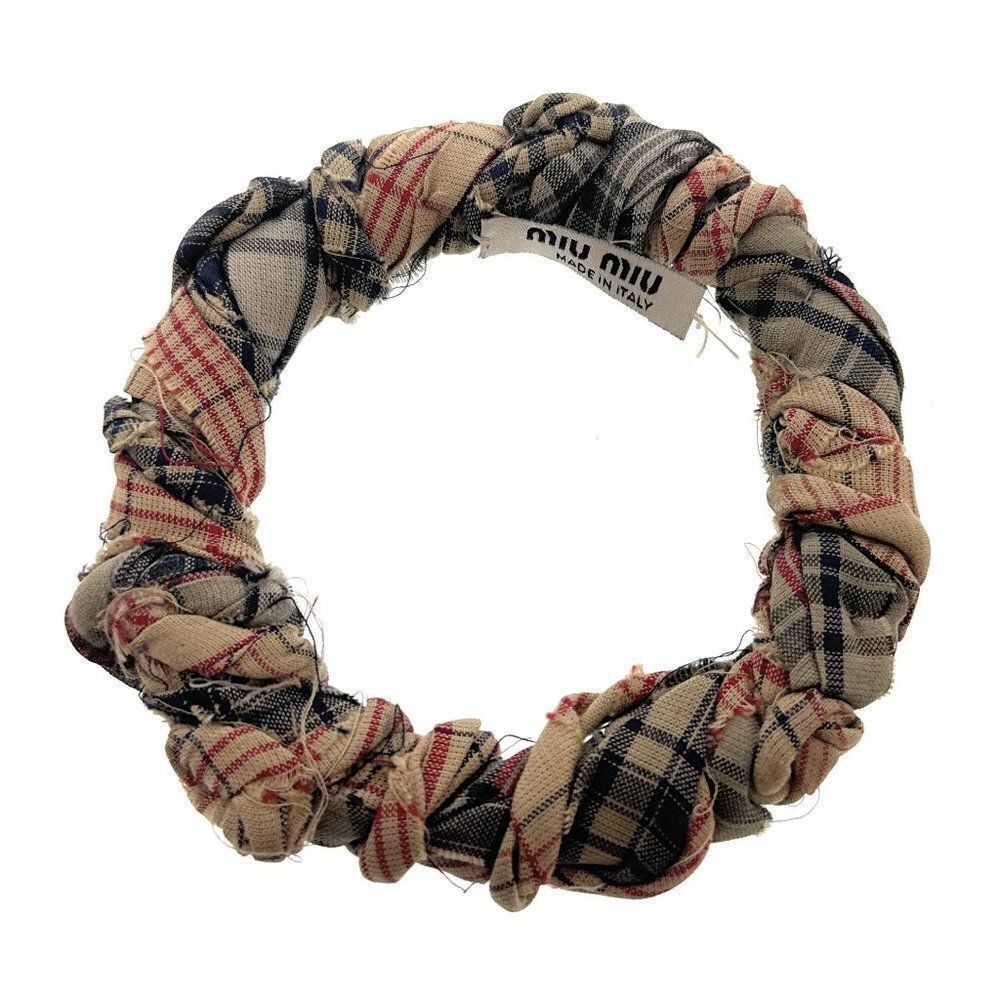 Miumiu Plaidwovenbracelet